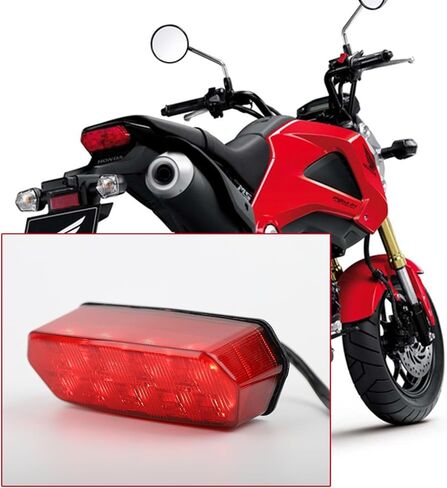 Motorcycle Tail Light Assenbly 12V 21/5W Fit for Honda Grom Msx 125 SF in Saudi Arabia