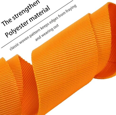 Tow Strap Heavy Duty, Recovery Strap 3" X 20' 18,000 LB Break Strength Rope Winch Strap with 2 Hook in Saudi Arabia