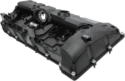 Bapmic 11127552281 Engine Valve Cover W/Gaskets & Bolts Compatible with BMW E82 E90 E70 128i 328i 528i X3 X5 Z4 in Saudi Arabia