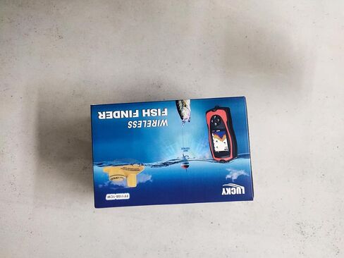 مكتشف الأسماك اللاسلكي LUCKY Kayak، مكتشف عمق الأسماك المحمول لصيد الأسماك في الجليد، صيد الأسماك البحرية، مكتشف عمق محمول قابل للشحن مع شاشة LCD ملونة، مكتشفات أسماك بنك مقاومة للماء، 1108-1C in Kuwait