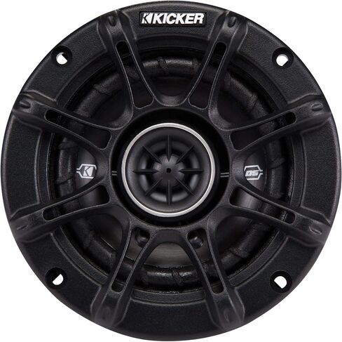 حاويات Kicker Black Mini Wake Tower محملة بمكبرات صوت Kicker 4 DSC in Saudi Arabia