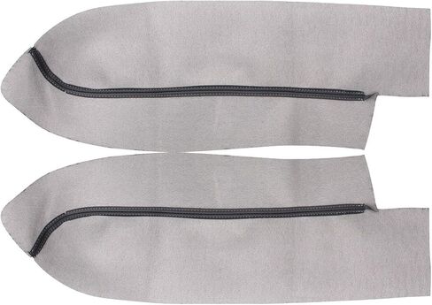 زوج NewYall من أغطية الأبواب السوداء ومسند الذراع وأغطية جلدية من البولي يوريثان الصناعي لهوندا CR-V 2007-2012 للسائق الأمامي الأيسر وجانب الركاب الأيمن مع أدوات in Kuwait