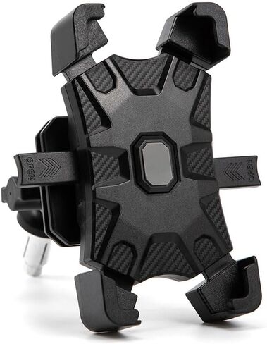 حامل هاتف دراجة نارية لثقب جذع الشوكة 13 مم - 19 مم، الهاتف الذكي 4.7 بوصة - 7.2 بوصة حامل هاتف بمرآة للدراجة النارية (حامل مرآة) in Kuwait