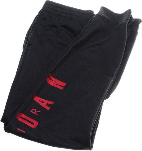 بنطال Nike Jordan Air Logo Dri-FIT؛ أسود/أحمر (كبير) in Saudi Arabia