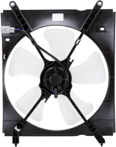 TYC 600100 Cooling Fan Assembly Compatible with 1997-1999 Toyota Camry, Black in Saudi Arabia