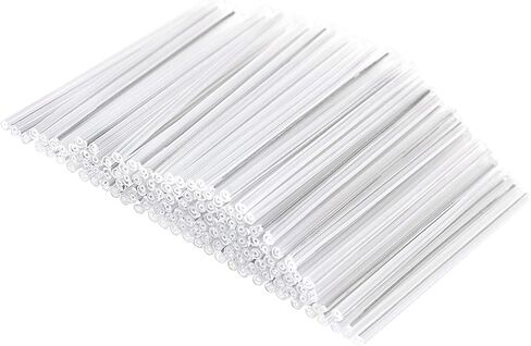 uxcell 15mm 1.35mm OD Fiber Optic Sleeves, 2 Ends Pre-Shrunk Fiber Optic Fusion Splice Tube Protector Sleeves, Clear Heat Shrinkable Tubing 200pcs in Kuwait