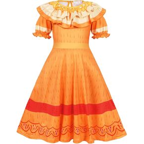 COTRIO Princess Dress Up for Girls Halloween Costumes Birthday Outfits Kids Cosplay Party Fancy Dresses Pretend Play Clothes