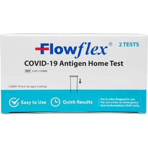 Flowflex COVID-19 Antigen Home Test, 1 Pack, 2 Tests Total in Kuwait