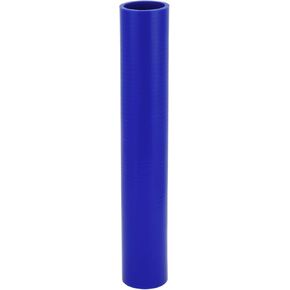 X AUTOHAUX 1 Pcs 42mm/1.65" ID 300mm/11.81" Length 0° Blue Car Silicone Hose Coolant Hose Universal