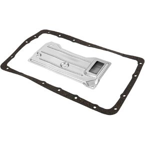 Transmission Filter Oil Fluid Filter Pan Gasket Kit - Compatible for Jeep Cherokee XJ AW-4 Models 1987-2001 - Replace Part 83504032K, 25174469, 58936