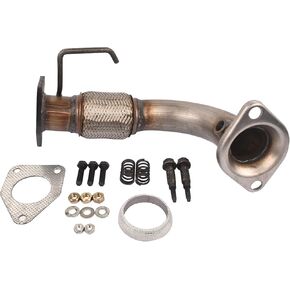 Stainless Steel Front Exhaust Pipe Replacement for Honda Accord 2.4L 2003 2004 2005 2006 2007 18210-SDC-L01 Mixizap