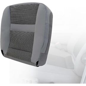 FZJDSD Gray Driver Side Bottom Replacement Cloth Seat Cover Compatible with Dodge Ram 1500 2500 3500 4500 5500 2006 2007 2008 2009 2010