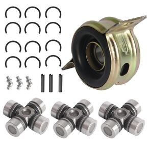 3514748 Propeller Prop Shaft Bearing Carrier+U-Joint for Polaris Ranger Crew 900,900 XP 14-19,for Polaris Ranger Crew 1000 XP 17-18,for Polaris Ranger Crew 1000 18-23,OE 3235500 3260104 3235616