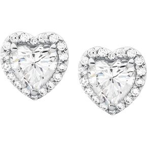 Michael Kors Women's Brilliance Sterling Silver Cushion Cut Stud Earrings in Kuwait