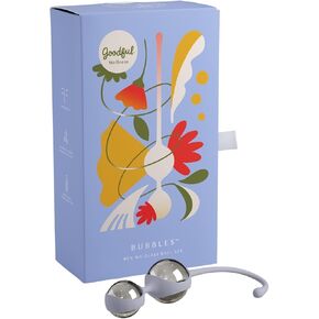 Goodful WellnessBen Wa Glass Balls Set – Premium Kegel Trainer Exercise Kit Perfect for Pelvic Floor Strengthening, Discreet and Comfortable, Great for Couples