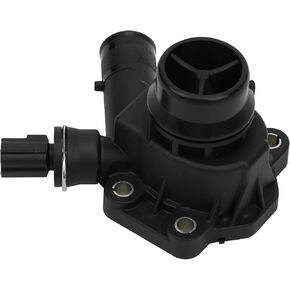Irontek LR006071 تجميع ترموستات تبرد المحرك من 2008-12 ل Land Rover LR2 ، 2011-16 لفولفو S60 ، 2007-15 S80 ، 2015-16 V60 ، V70 XC60 XC70 XC90 ، يحل محل 31355151 30774489 CTA0037