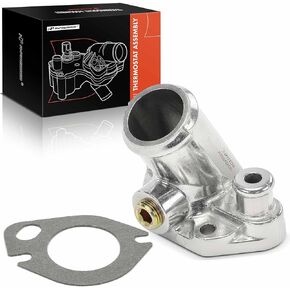 A-Premium F5TZ8592CA Engine Coolant Thermostat Housing Compatible with Select Ford & Mercury Models - F-150, F-250, F-350, Explorer, E-150 Econoline, E-250 Econoline, E-350 Econoline, Mountaineer