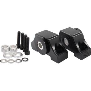 Applianpar Black Engine Billet Torque Torque Mount Bracket Kit Honda Civic eg EKB16 B18 B20 D16 1992-2000