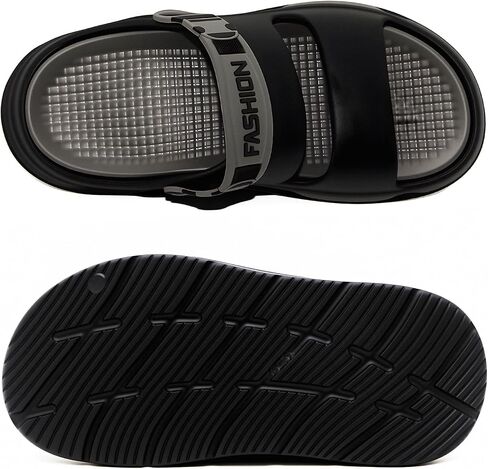 صندل شريحة للرجال داخلي وخارجي ، صندل شريحة منصة غير رسمية للرجال في فصل الربيع ، وأحذية نعل رجال مريحة مريحة. in Kuwait