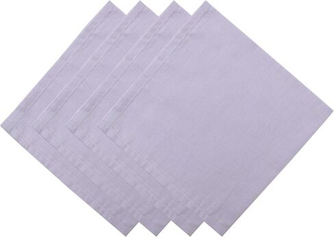 مناديل مصبوغة باللون الأزرق السماوي، مناديل قماش قطنية مصبوغة، مجموعة من مناديل عشاء قابلة للغسل مقاس 4-18 × 18 بوصة، مناديل مطبخ لطاولة العشاء، مناديل هندية قابلة لإعادة الاستخدام، مناديل زفاف، مفرش طاولة، مناديل عيد الميلاد in Kuwait