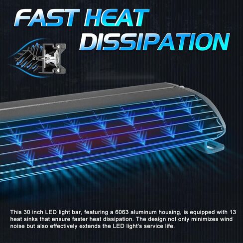 10 Inch Light Bar, Niwaker 50W Single Row LED Light Bar Spot Flood Combo Driving Lights Off Road Reverse Backup Lighting Bumper Lights Waterproof Fog Lamps Slim LED Bars for Truck Pickup ATV UTV Boat in Kuwait