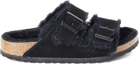 Birkenstock Women's Arizona Shearling Sandals - Narrow in Saudi Arabia