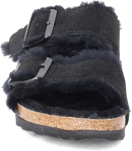 Birkenstock Women's Arizona Shearling Sandals - Narrow in Saudi Arabia