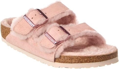 Birkenstock Women's Arizona Shearling Sandals - Narrow in Saudi Arabia
