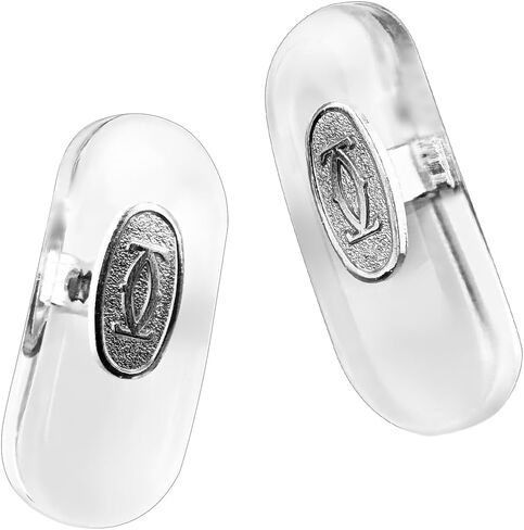 Nose Pads Replacement for Cartier Screw-in Eyeglasses Sunglasses Size Large with screws and screwdriver in Saudi Arabia