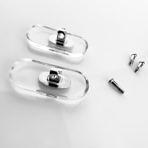 Nose Pads Replacement for Cartier Screw-in Eyeglasses Sunglasses Size Large with screws and screwdriver in Saudi Arabia