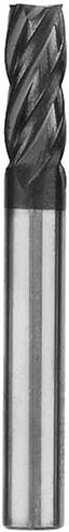 3/4"Carbide Square End Mill, HRC 45 Deg Single End 4 Flute AlTiN Coating Mill Bits in Saudi Arabia