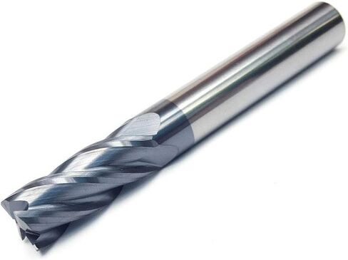 3/4"Carbide Square End Mill, HRC 45 Deg Single End 4 Flute AlTiN Coating Mill Bits in Saudi Arabia
