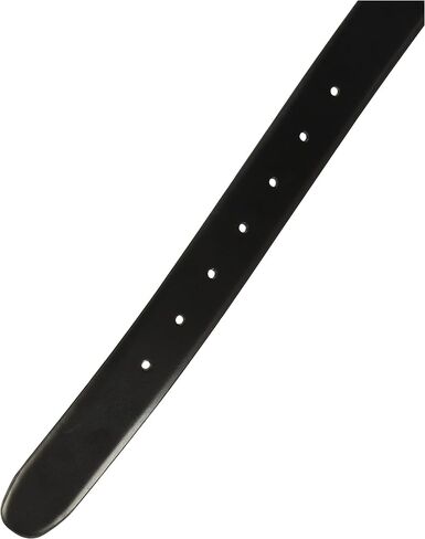 Perry Ellis Portfolio Men’s Reversible Cop Belt, Matte Leather, Burnished, Black Buckle, 1.5" Width (Available in Big & Tall) in Saudi Arabia