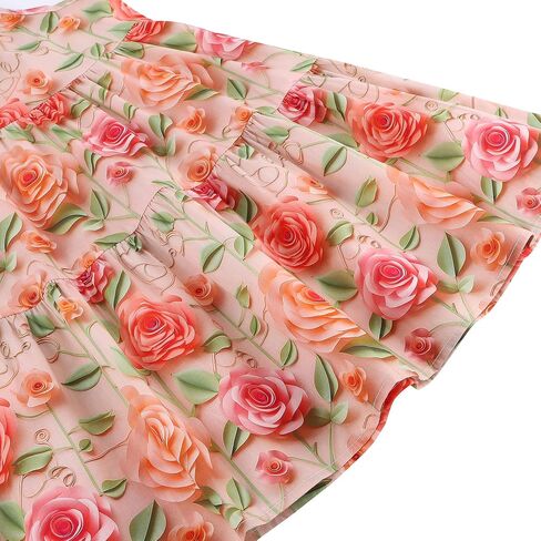 طفل فتيات الدانتيل الأزهار فستان الأميرة بلا أكمام شاطئ Sundress in Kuwait