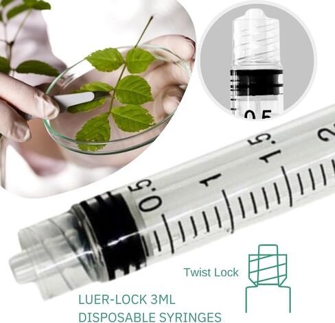 MediVena ONE-CARE 1ml Luer-Lock Syringes, Sterile, Low Dead Space, 100/bx Blister-Packed Syringes 1cc in Kuwait