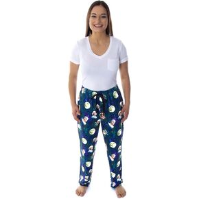 Golden Girls Men's 4 Character Moon Allover Print Sleep Lounge Pajama Pants Loungewear Sleepwear