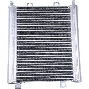 HOLDWELL Oil Cooler RD411-64050 RD411-64052 compatible with Kubota Excavator KX121-3 KX161-3 U45-3 Tractor M59 M62