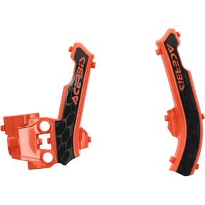 Acerbis X-Grip Frame Protectors-KTM-SX 50-16-23-Orange/Black