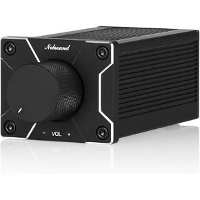 Nobsound High Precision Passive Preamp Volume Controller VOL Control HiFi Preamplifier ALPS (RCA&HiFi Version, Black)