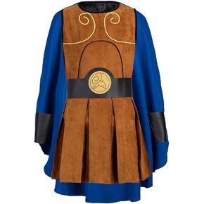 MelangCos Mens Hercules Costume Roman Soldier Cosplay Uniform Halloween Outfit