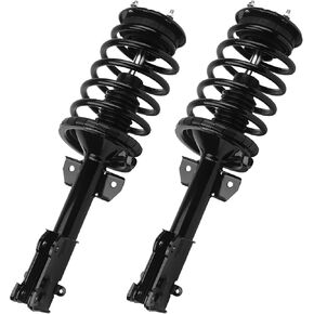 KUSATEC Front Pair Complete Struts Shock Absorber fit for 2005-2010 Ford Mustang, 172138x2 Struts with Coil Spring Assemblies