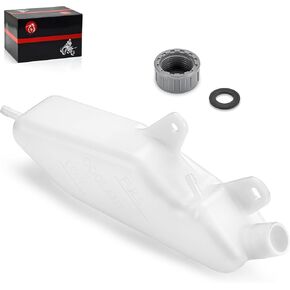 Overflow Coolant Recovery Tank & Thread Cap for Yamaha Raptor 660R YFM660R 2001-2005 3LD-21871-00-00 10V-21875-00-00