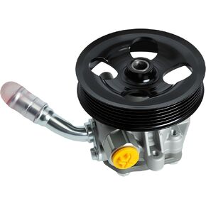 20-1039 Power Steering Pump with Pulley for Jeep Wrangler 2012 2013 2014 2015 2016 2017, for Jeep Wrangler JK 2018, V6 3.6L, Replaces 96-1039, 201039, 5154400AC, 50174N