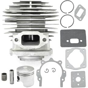 Cylinder Piston Kit, 40mm Big Bore Cylinder Piston Ring Kit, Replacement for 66cc 80cc 2 Stroke Engine Motorized Bicycle