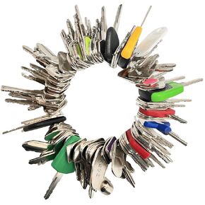 95PCS Heavy Equipment Keys,Construction Machine Operator Ignition Keys for Genie Skyjack JLG JD Cat Case Komatsu Kubota Sany New Holland Takeuchi Terex Yammar Toyata Bobcat