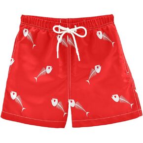 Rainbow Ice Cream Drip Boys Swim Trunks Toddler Beach Board Shorts Quick Dry Kids Swimwear Bathing Suits M