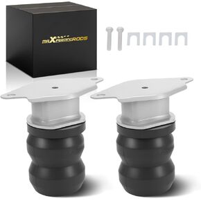MaxPeedingrods التعليق التعزيز Kit 8600 رطل لفورد F-350 Super Duty 2017-2025 ربيع المساعد المطاط
