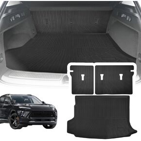 بطانة البضائع متوافقة مع 2021-2025 Buick inched trunk mat cargo cover cover cover protector dog liner pet mat strunk piner (packrest packrest+trunk mat)