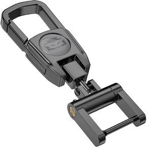 Keychain For Car accessories, Metal Keychain That Does Not Require Screws To Install, Anti-lost And Anti-falling Car Key Ring in Kuwait