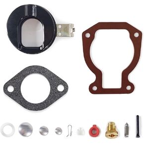 Carb Carburetor Rebuild Kit for Johnson Evinrude 398453 398452 391305 439072 391937 with Float 4-15 hp